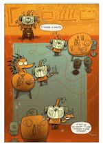 Комикс Детектив Мопс. Погоня по черным следам