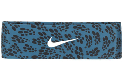 Резинка на голову Nike Dri-Fit Fury Headband 3.0 Printed - небесный