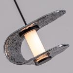 Подвесной светильник MD24020901-3A black/smoky