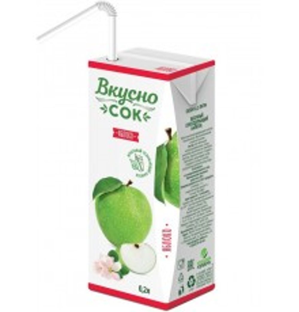 Сок яблочный краснодарочка гост 0,25мл