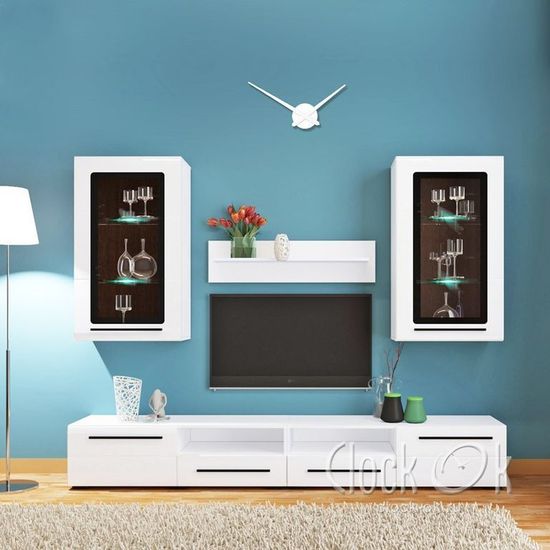 Настенные часы без цифр Simple