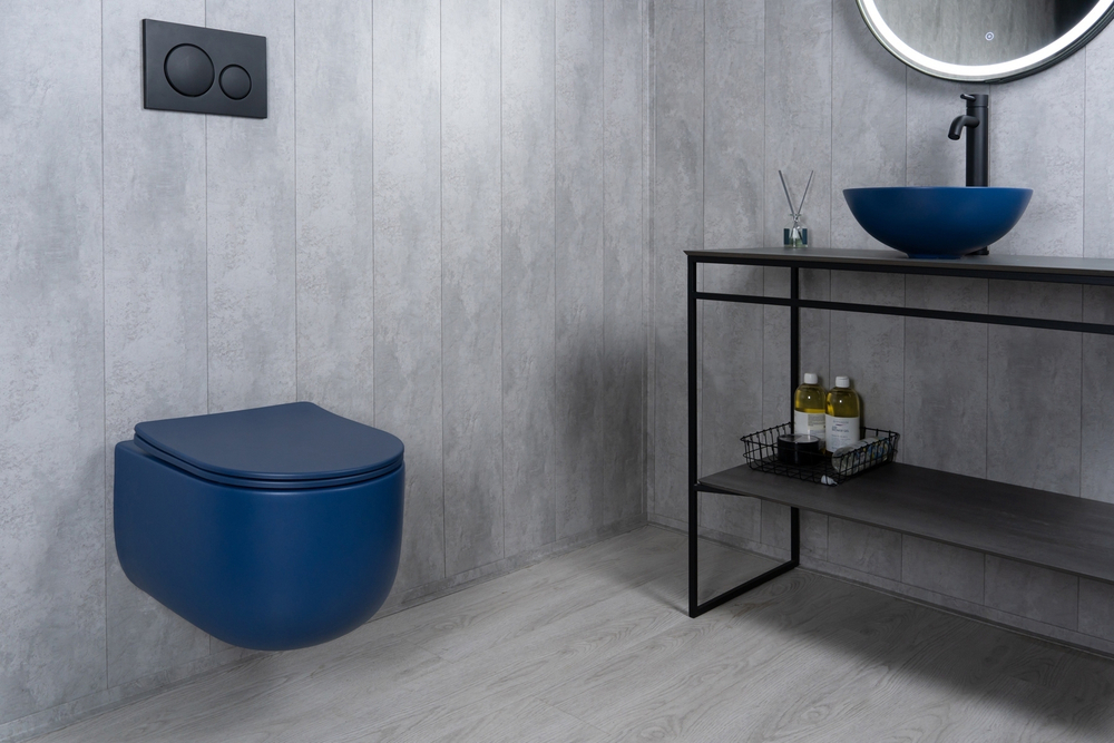 Раковина Gid 9081bum 53401 накладная синяя матовая 36x36x14