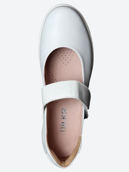 1102 Женские балетки (Белый)