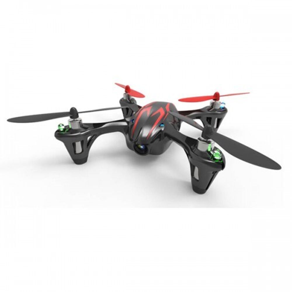 Квадрокоптер Hubsan X 4 Mini Quadcopter Camera (H107C-HD) черный с красной полосой