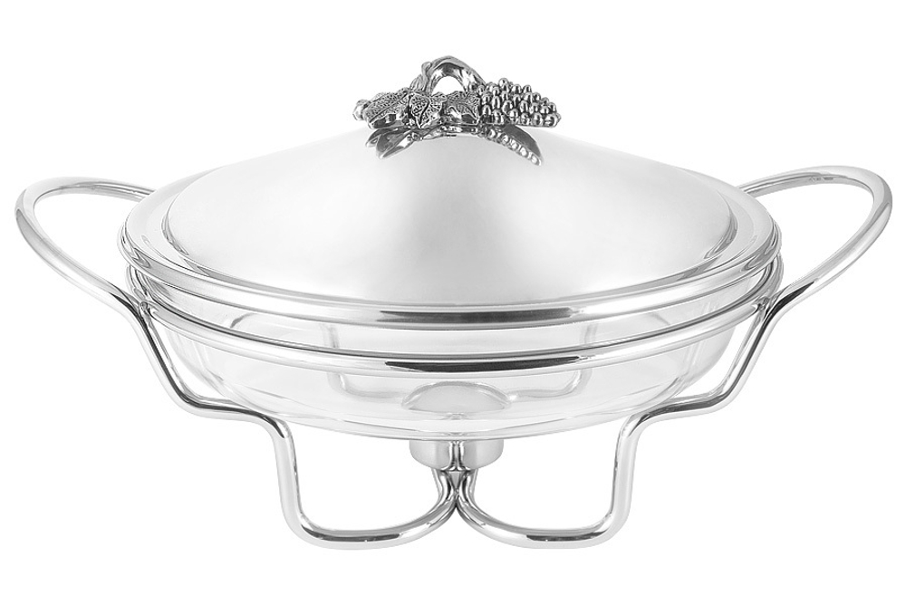Блюдо 36х27см с подогревом Винтаж Regent