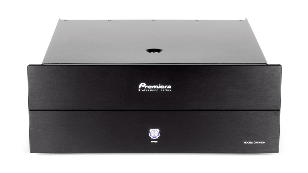 Premiera CH5 5300 — пятиканальный конфигурируемый усилитель мощности класса H