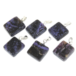 Кулон "Гео" чароит