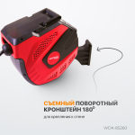 WDK-85260 Пневматическая катушка с армированным шлангом PVC 1/2", 15+1 м