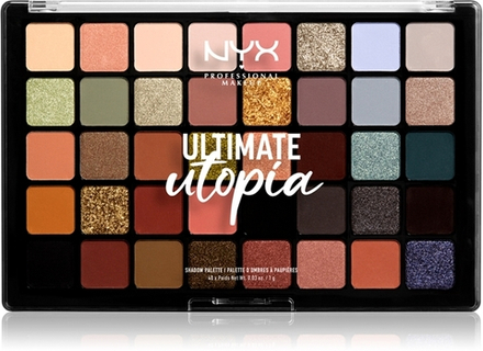 NYX Professional Makeup Ultimate Utopia - палитра теней для век, 40× 1 g