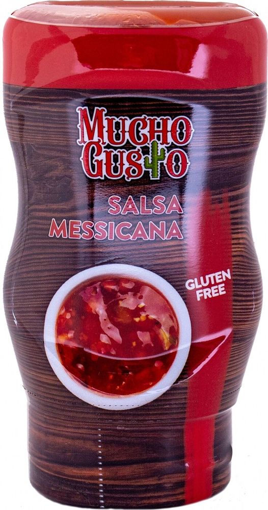 Соус Мучо Густо Мексиканский / Mucho Gusto Salsa Messicana gluten free 300г