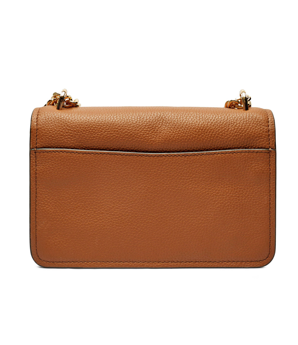 Кожаная сумка через плечо Michael Kors - коричневый(30T4GC7L3T)