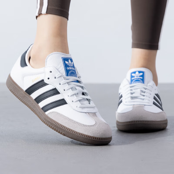 Adidas originals SAMBA ДЛЯ детских Скейтбордингов, Низкие кроссовки, Черные Унисекс