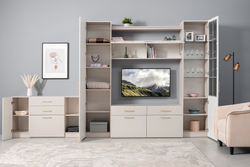 Ричфорд шкаф-пенал 16.327.01 кашемир / моно керамика