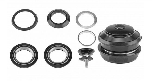 Детали рулевой колонки KL-B310 1-1/8" безрезьб. полуинтегрир. чёрн., арт. 170117