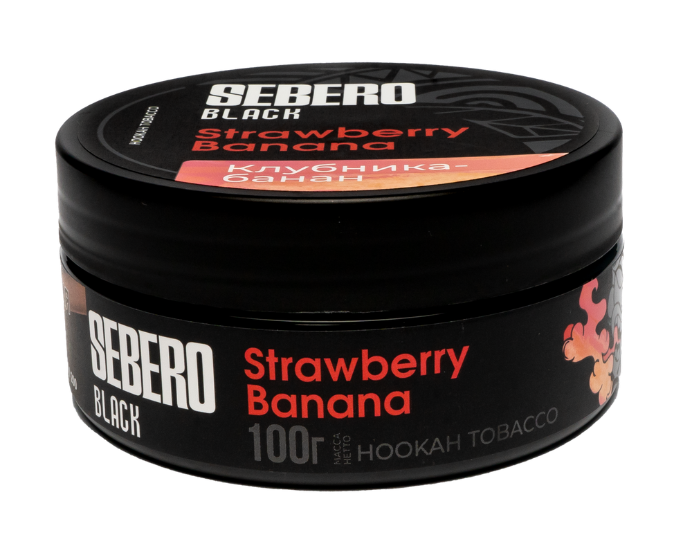 Sebero Black - Banana Strawberry (100g)