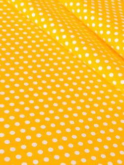 Ткань бязь плательная, рис. " Горох 6 мм", ширина 150 см, арт. 034