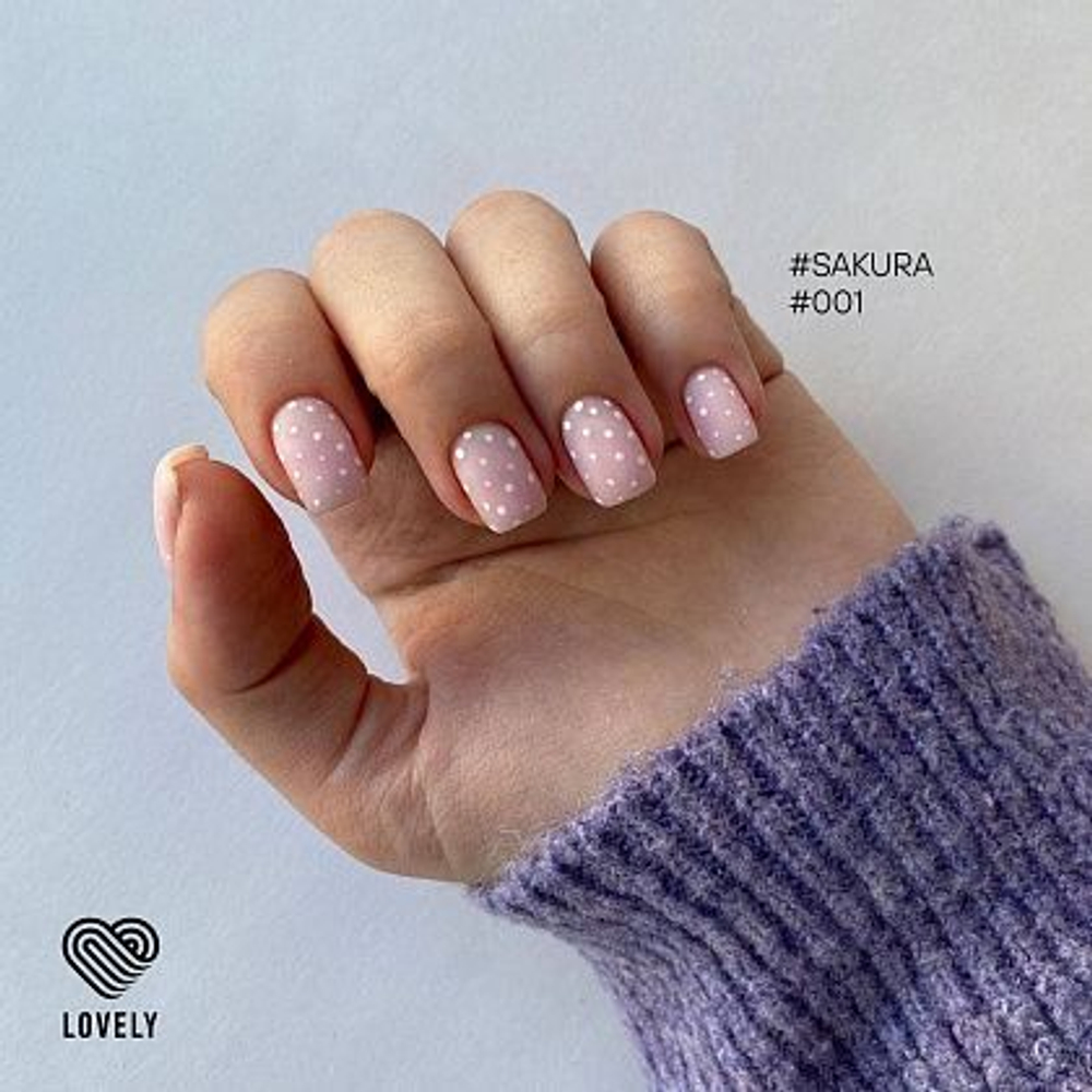 База жесткая камуфлирующая Lovely, оттенок сакура, 12 ml