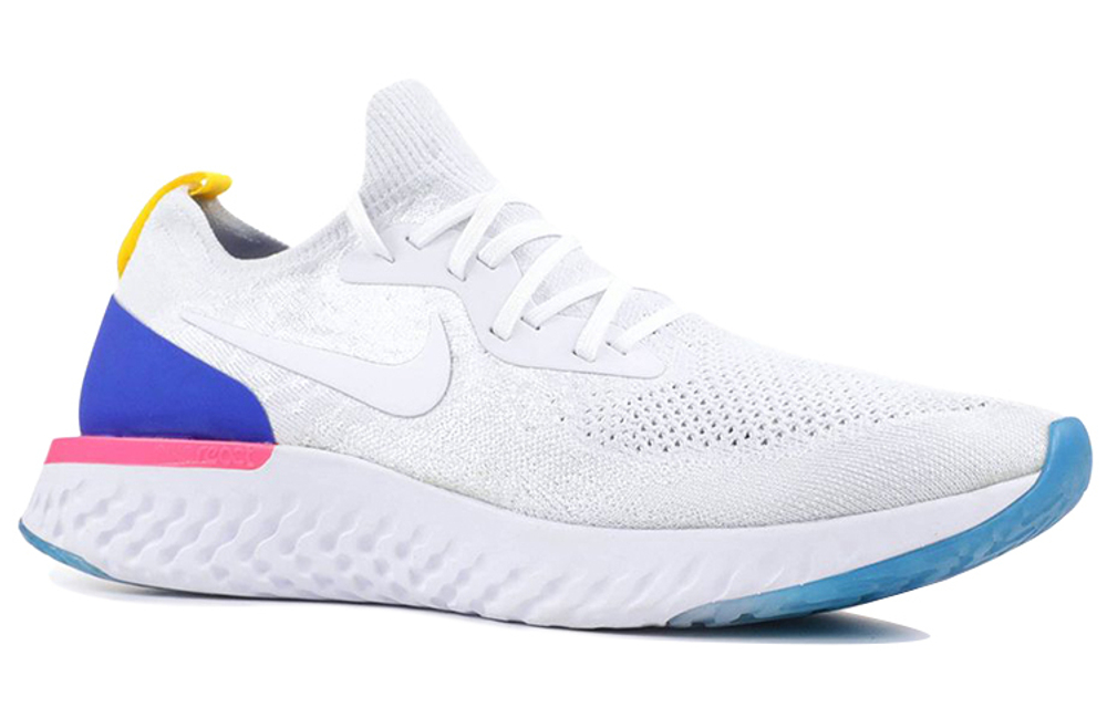 Кроссовки Nike Epic React Flyknit 1 Racer Blue Pink Blast