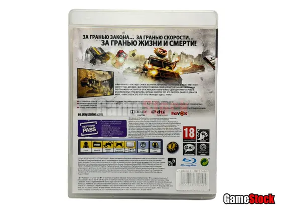 PS3 Twisted Metal / Скрежет металла (Б/У, Полностью на русском языке, BCES-01010)
