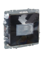 Датчик движения BRITE ДС10-1-БрЧ механизм черн. IEK BR-MS10-N-150-05-K02