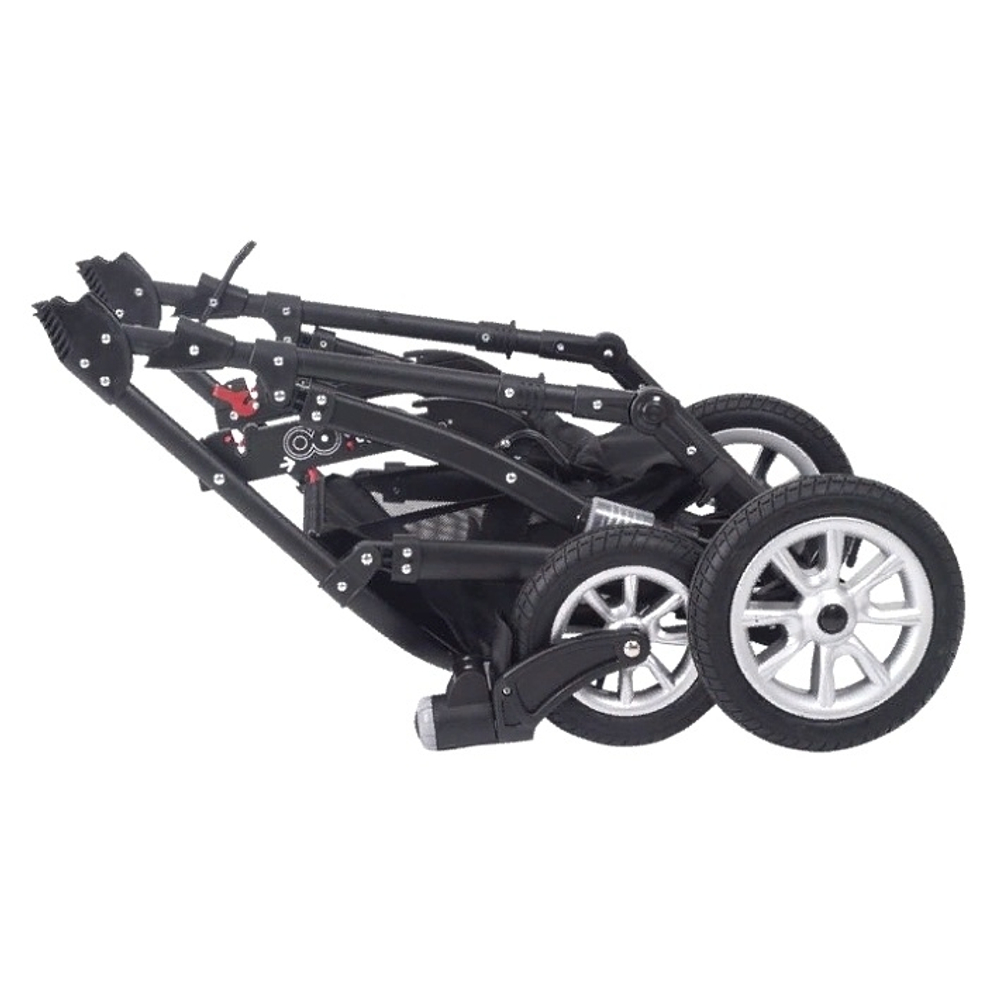 Коляска для двойни BabyActive Twinny Premium 2 в 1 (Бирюзовый)
