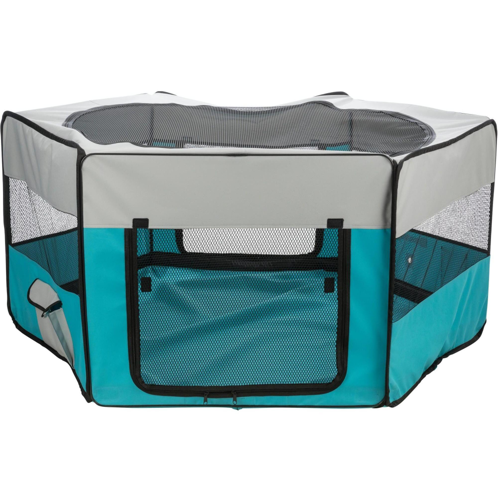 Загон для кроликов Trixie, размер 150 x 65см., бирюзовый / светлый