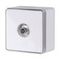 ТВ-розетка Werkel Gallant оконечная белая W5083001 4690389164712