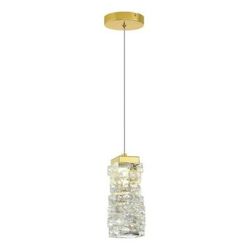 SL6010.203.08 Подвес ST-Luce Золотистый/Прозрачный LED 1*8W ESPIRA