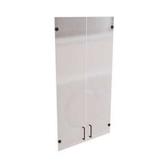 Двери стеклянные бронза Д2 Континент-Про 1149х664х4