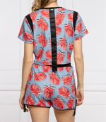 футболка flagstafe Silvian Heach - голубой(PGP21765TS)