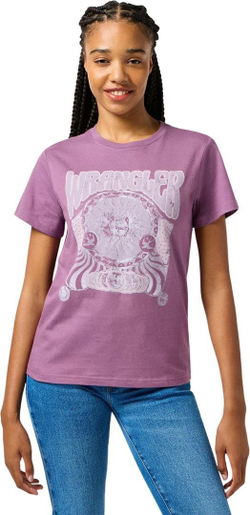 Футболка Wrangler REGULAR TEE BERRY