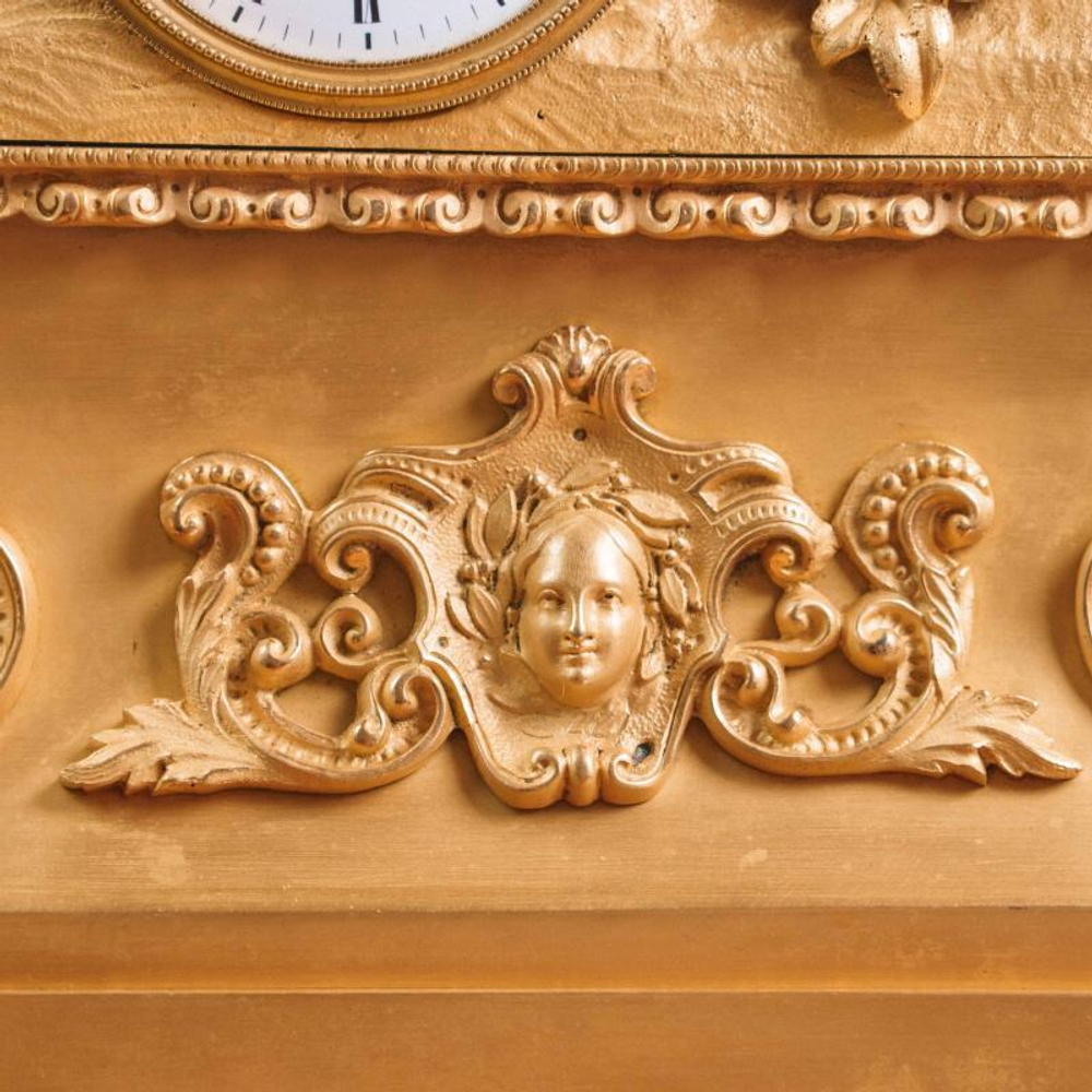 Кабинетные часы в стиле Карла Х