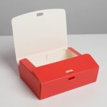 Коробка складная, цвета в ассортименте