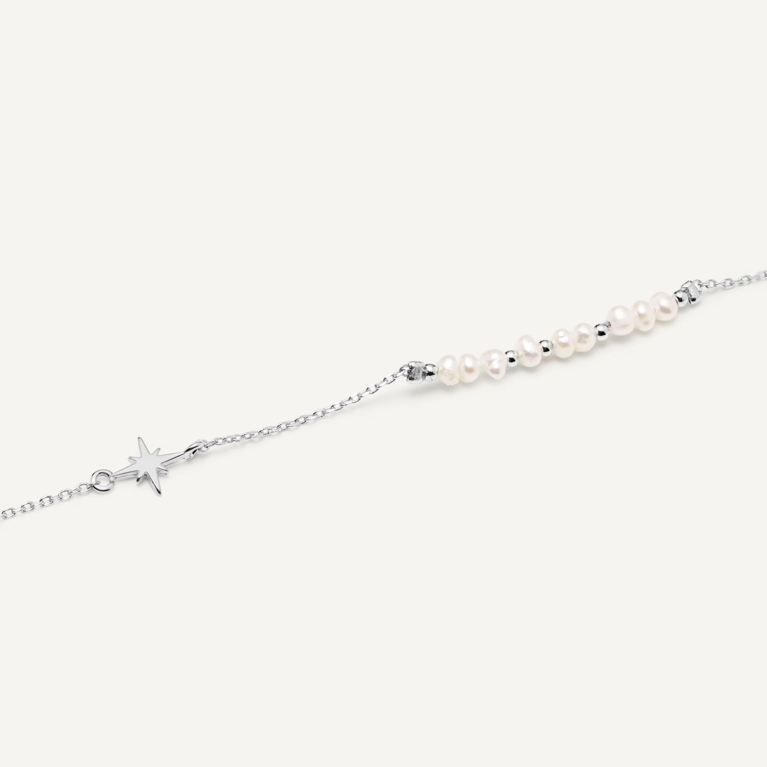 Колье Pearly Cord Necklace – Silver