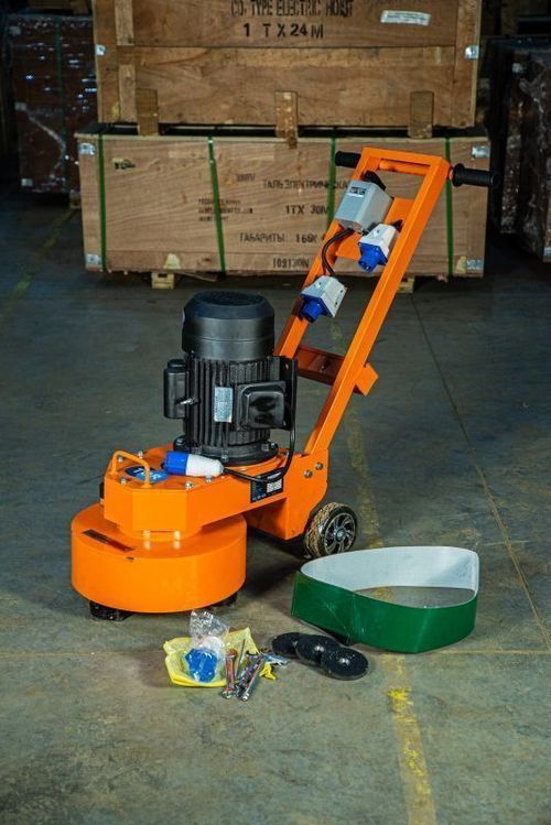 TOR GM400 (220В) - Машина мозаично-шлифовальная по бетону - 220В / 4 кВт