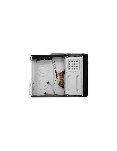 PowerCool Корпус S0506-300W (Desktop, Black, SFX 300W-80mm, 24+8pin, LCD + датч. темп.3шт)