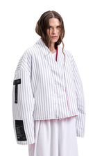 Куртка двустороняя TULUP white/red
