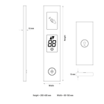 Пост вызывной ANTERA AT2W12 GENEMEK.