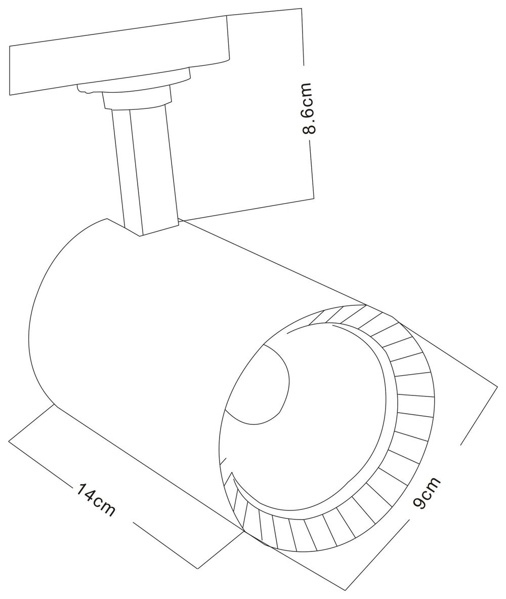 Трековый светильник Arte Lamp