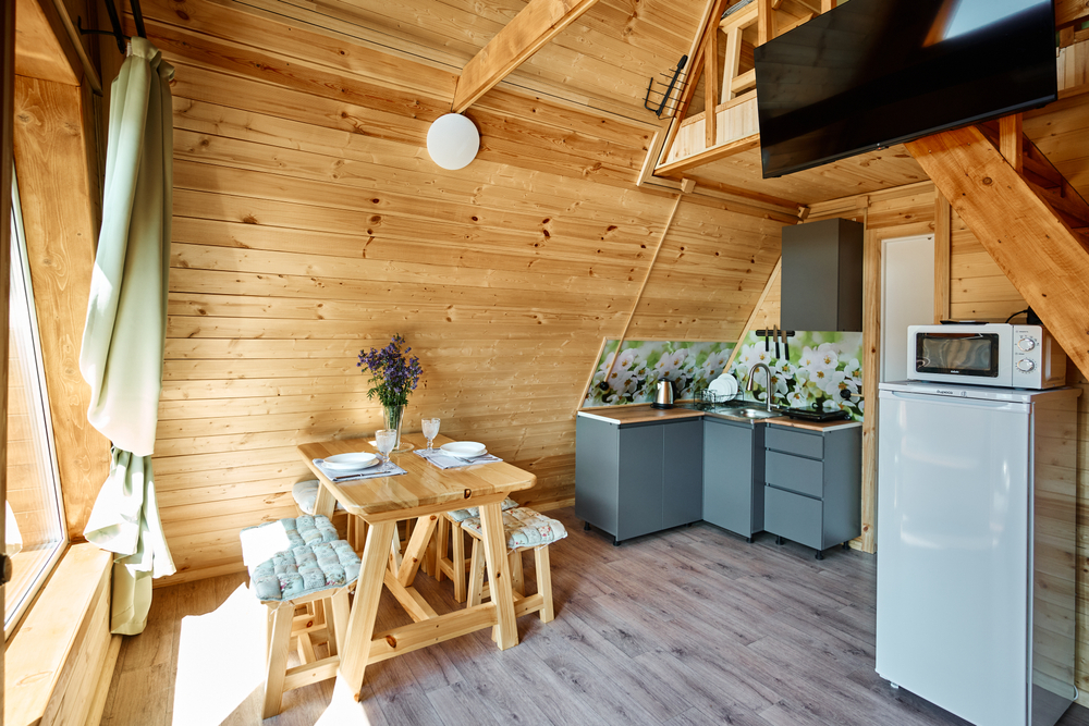 Летний коттедж А-фрейм