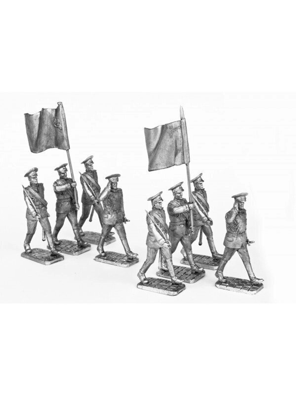 Оловянный солдатик Парад. Знаменная группа 3 Командир