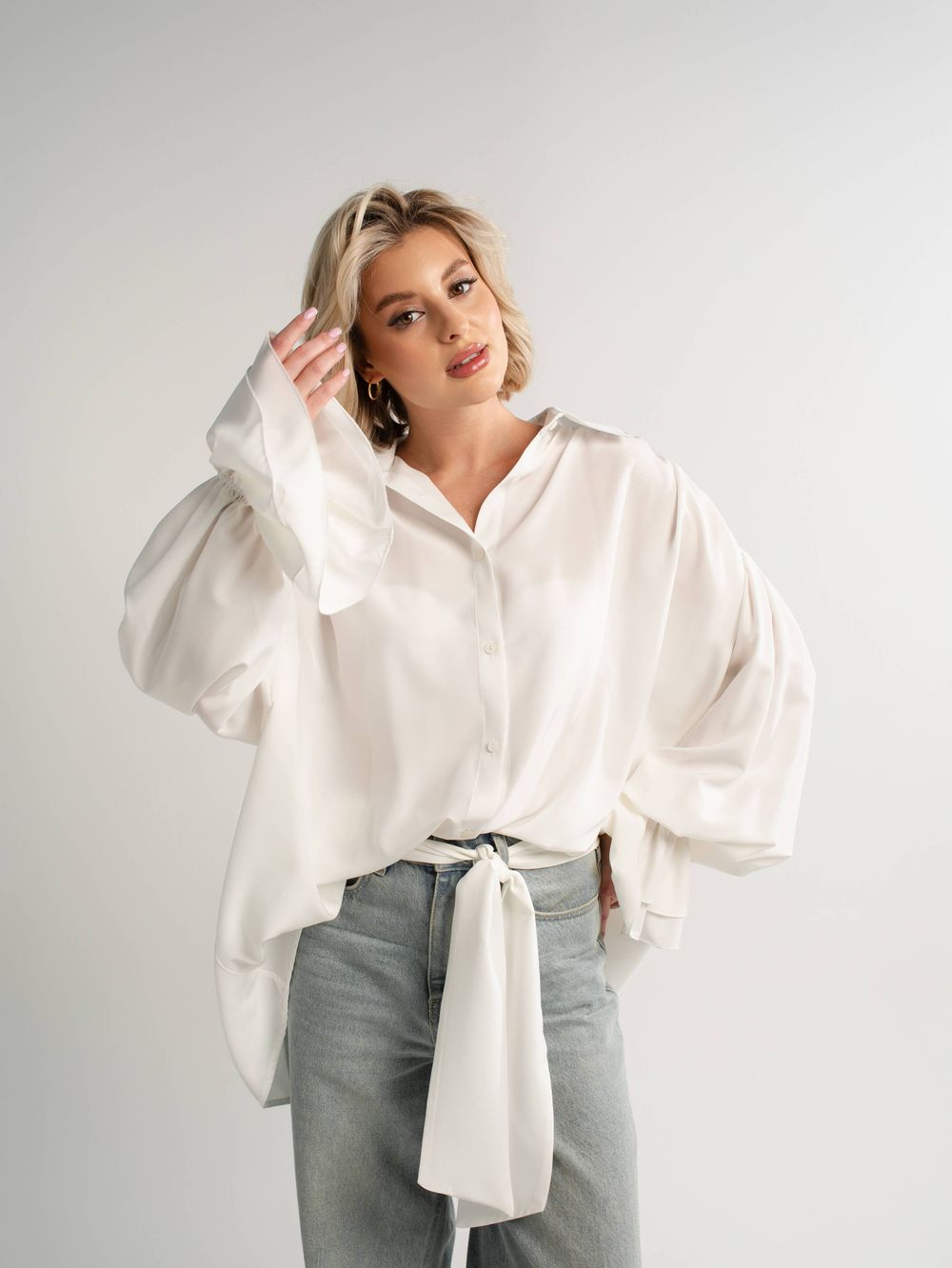 Блуза Присцилла (экрю) Б14950-5М LT Collection