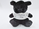 Медведь черный №2 30х33х25см (Hand)