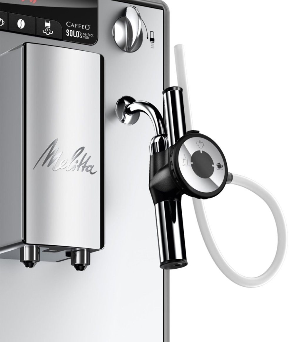 Кофемашина Melitta 957-103 Caffeo Solo & Perfect Milk Silver 957-103