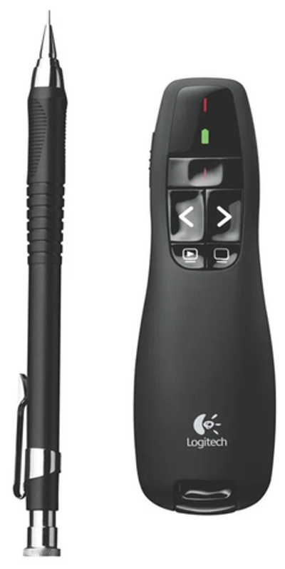 Презентер Logitech Presenter R400 черный