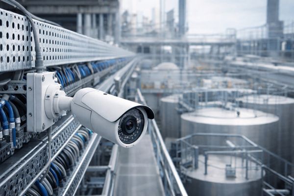 Монтаж видеонаблюдения на промышленном объекте: как избежать "слепых зон" и сэкономить на обслуживании