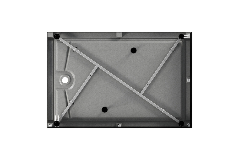 Акриловый душевой поддон Universal PRO Black N