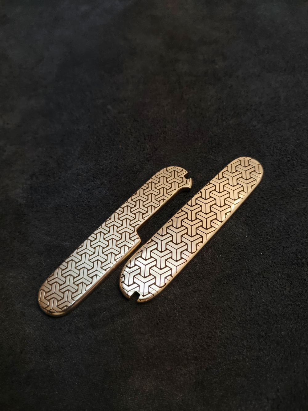 Латунные накладки на Victorinox 91мм