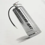 Футболка Питерский щит Огнетушитель белая