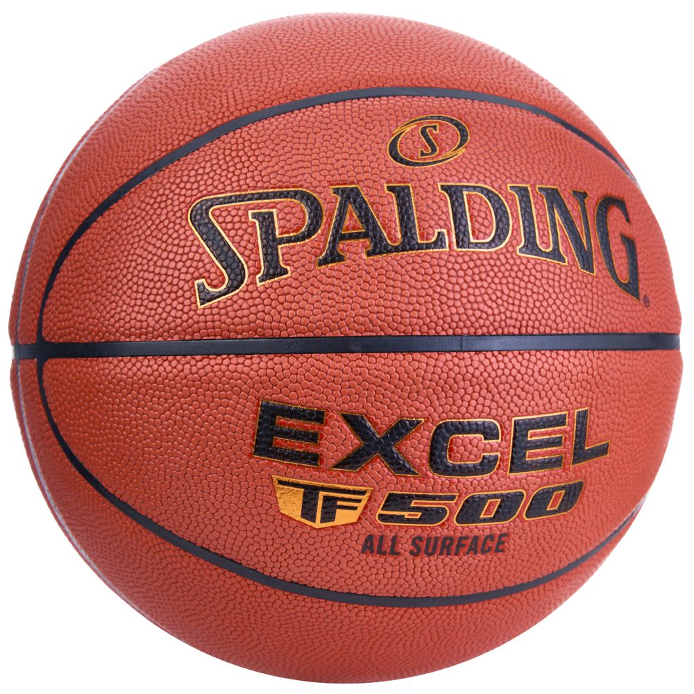 Мяч баск. SPALDING TF-500 Excel In/Out р.6, 76798z, композит, коричневый